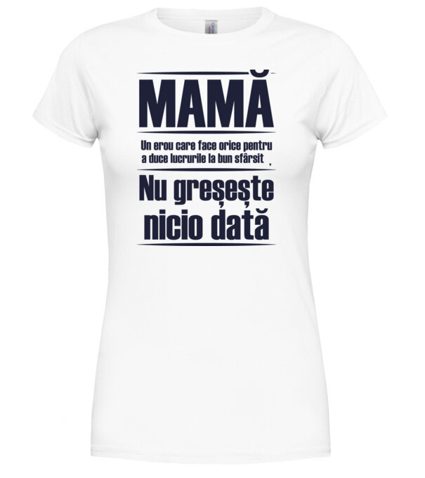  model  pe tricou