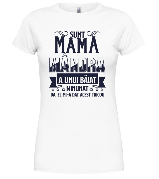  model  pe tricou