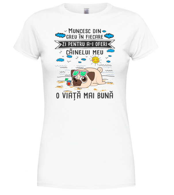  model  pe tricou
