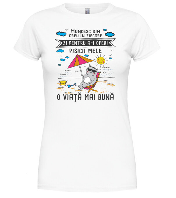  model  pe tricou