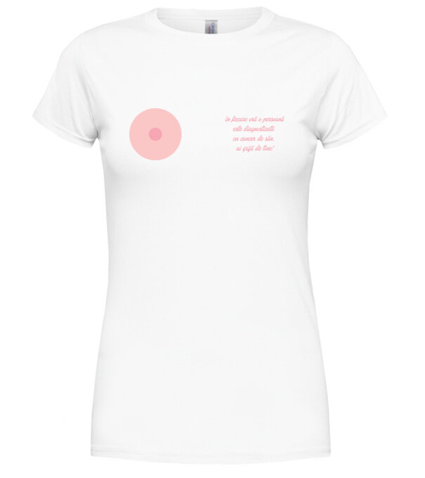  model  pe tricou