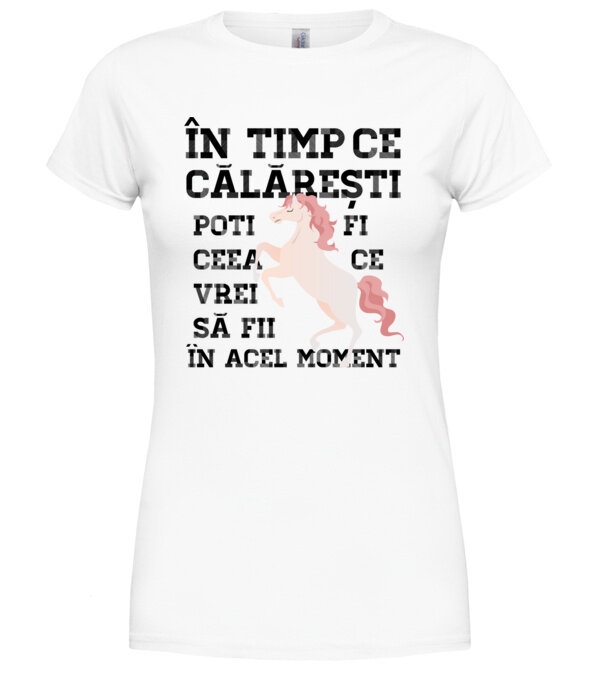  model  pe tricou