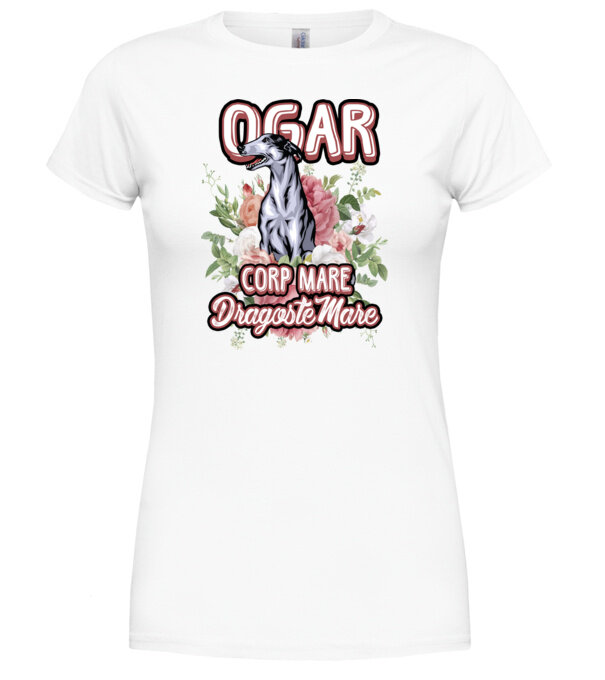  model  pe tricou