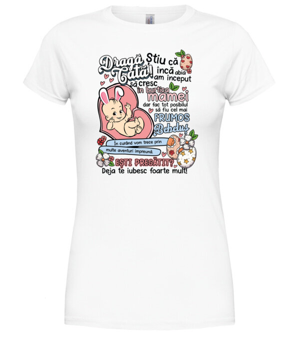  model  pe tricou