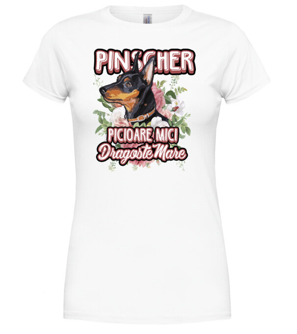  model  pe tricou