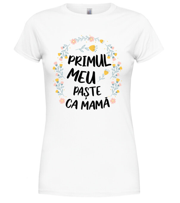  model  pe tricou