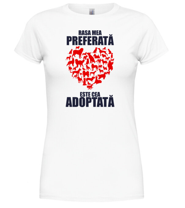  model  pe tricou