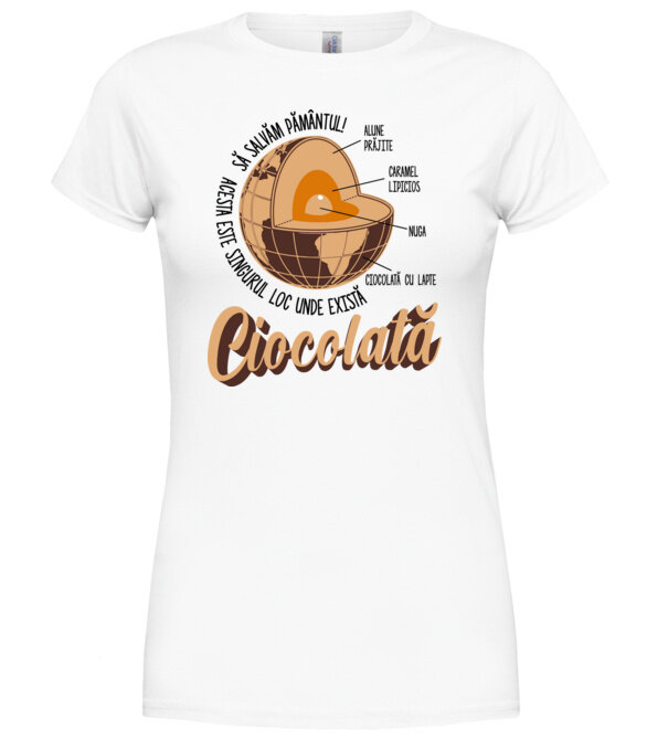  model  pe tricou