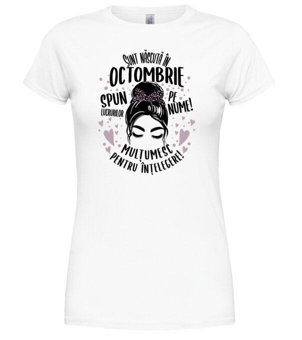  model  pe tricou