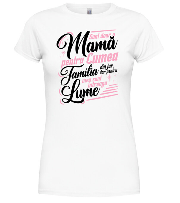  model  pe tricou