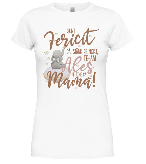  model  pe tricou