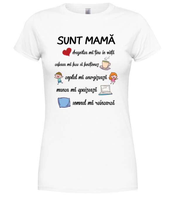  model  pe tricou