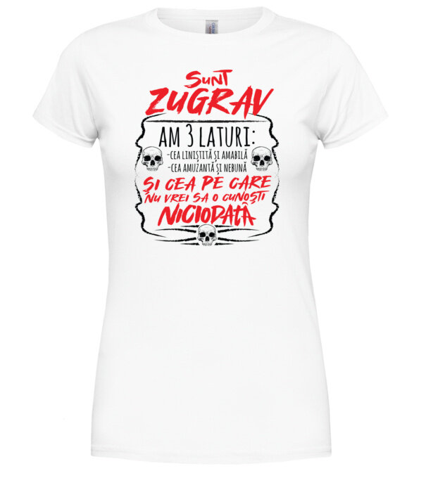  model  pe tricou