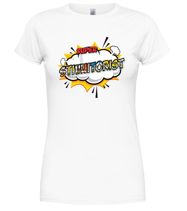 model  pe tricou