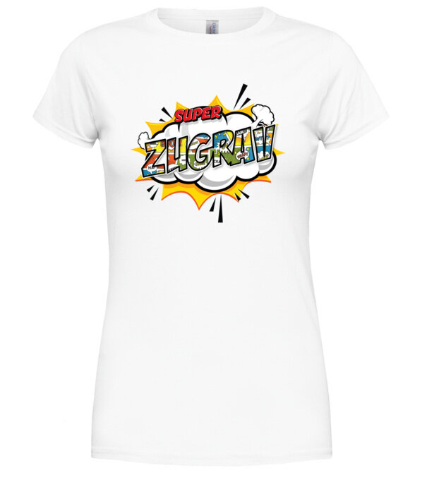  model  pe tricou
