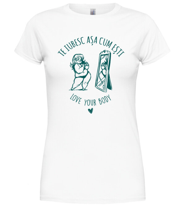  model  pe tricou