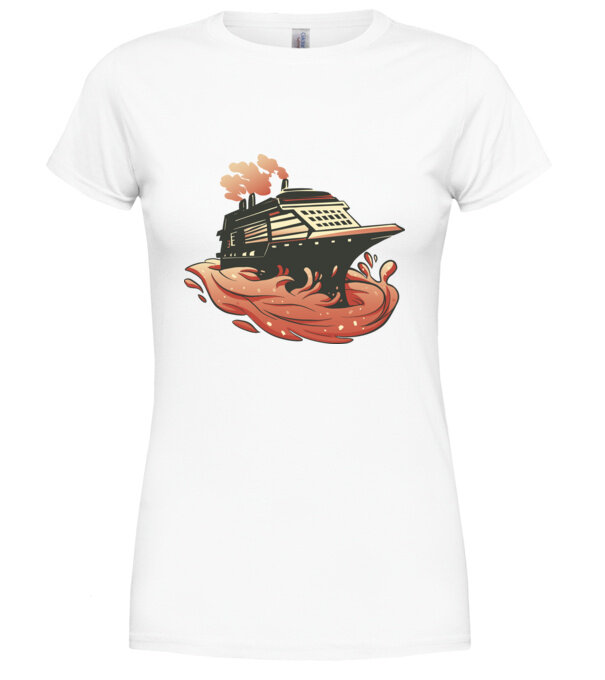  model  pe tricou