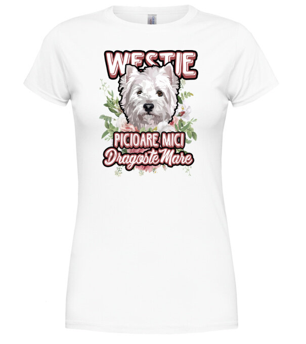  model  pe tricou