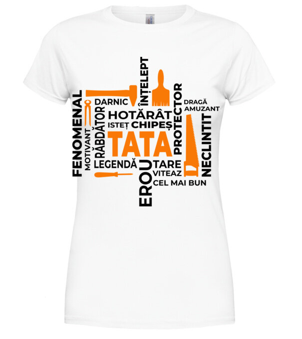  model  pe tricou