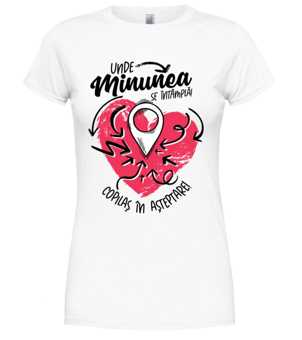  model  pe tricou