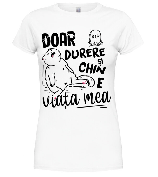  model  pe tricou