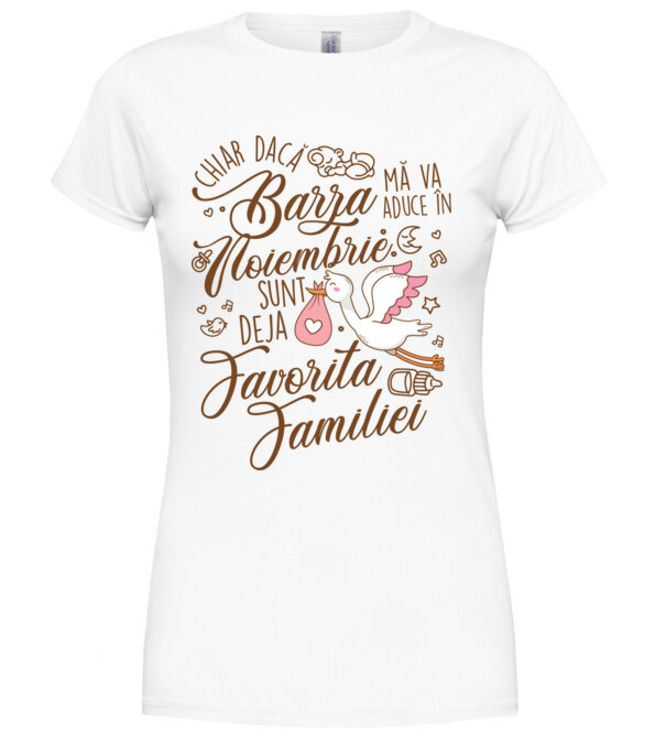  model  pe tricou