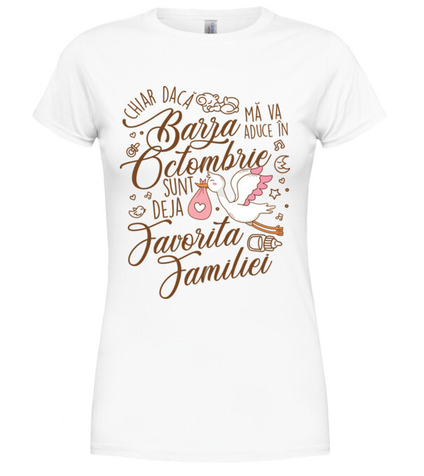  model  pe tricou
