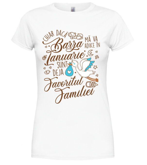  model  pe tricou