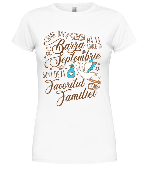  model  pe tricou