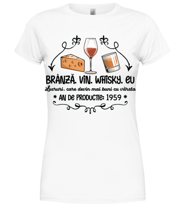  model  pe tricou