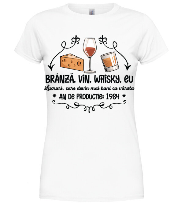  model  pe tricou