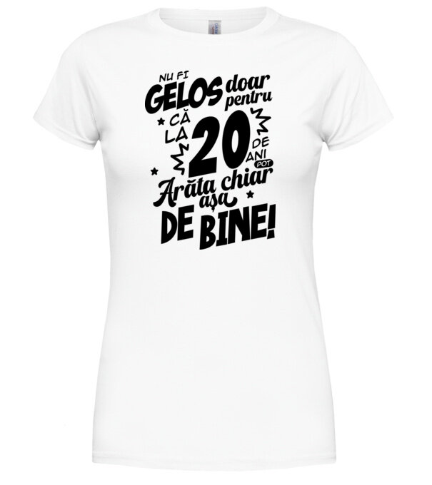  model  pe tricou