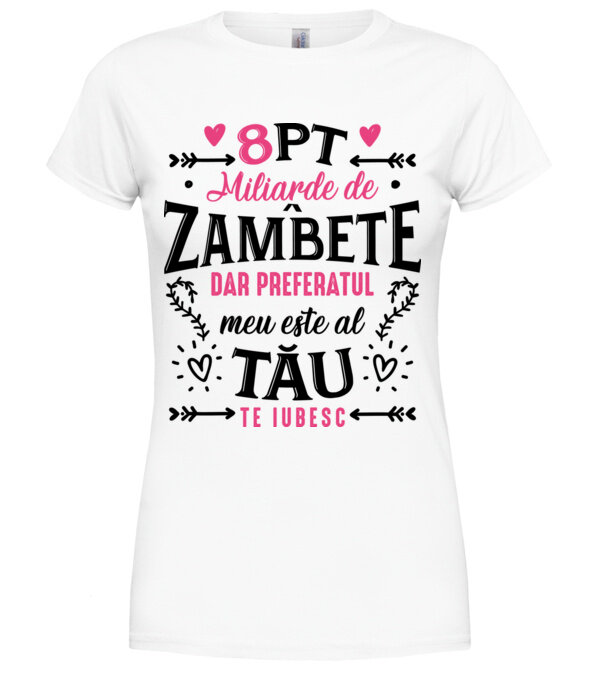  model  pe tricou