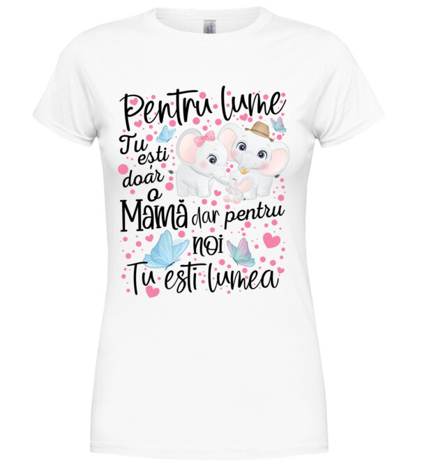  model  pe tricou
