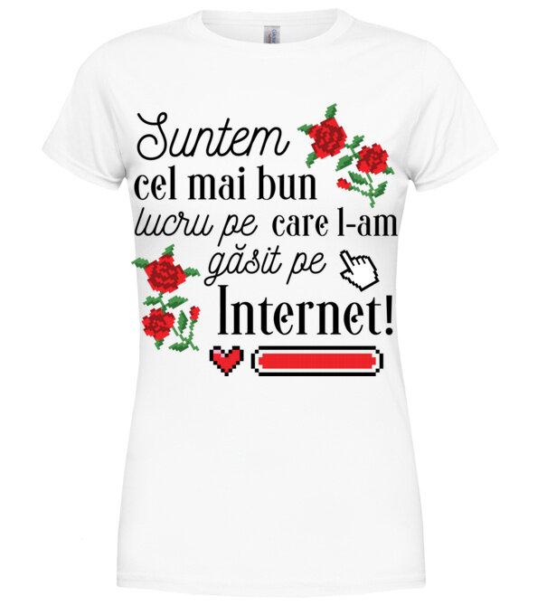  model  pe tricou