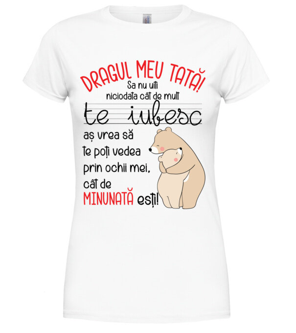  model  pe tricou