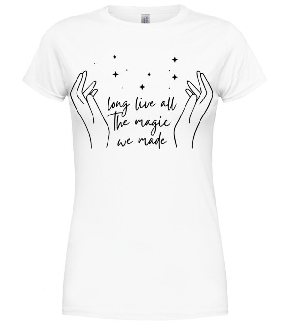  model  pe tricou