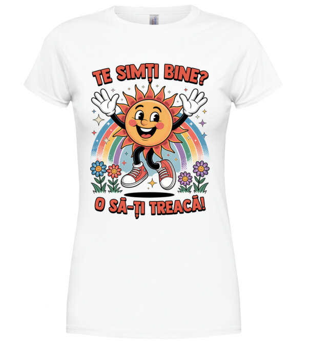  model  pe tricou