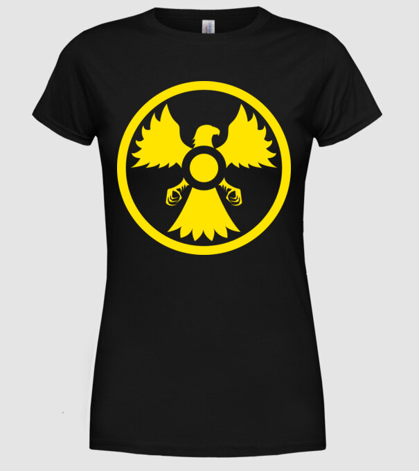 phoenix atom model negru pe tricou