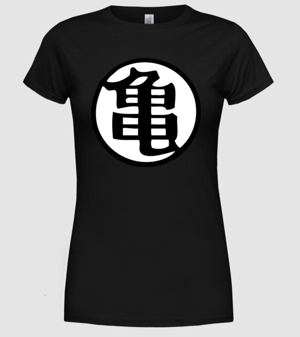 Dragon Ball Z logo model negru pe tricou