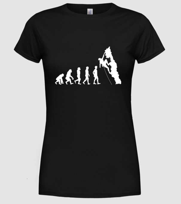 evoluție escaladare model negru pe tricou