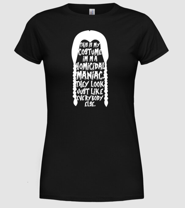Acesta este costumul meu model negru pe tricou