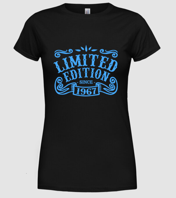 Limited edition 1967 model negru pe tricou
