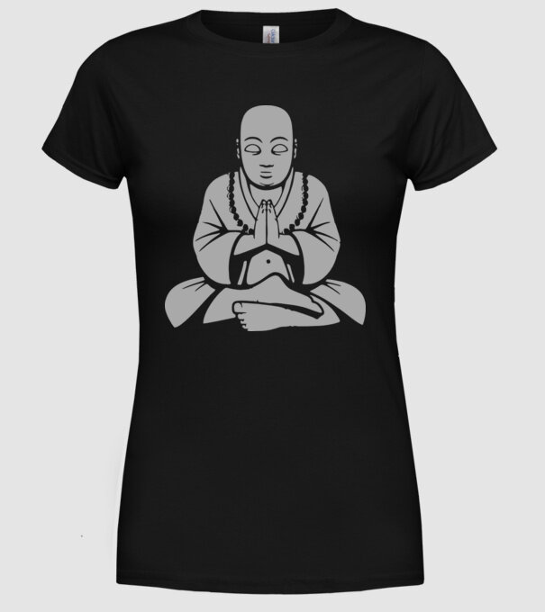 monk model negru pe tricou