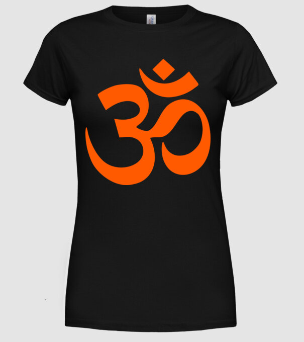 Simbol Ohm model negru pe tricou
