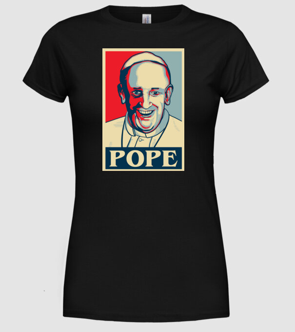 Poster Papa model negru pe tricou