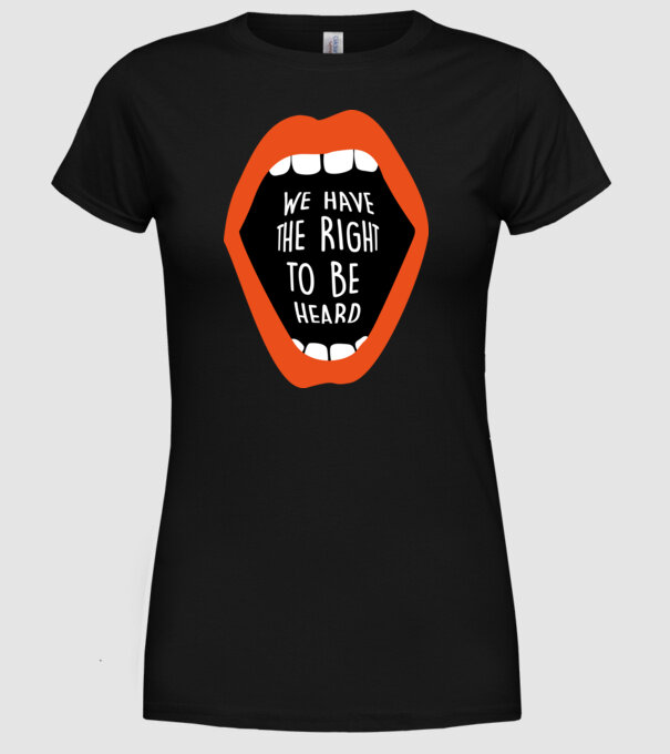Libertatea de exprimare model negru pe tricou