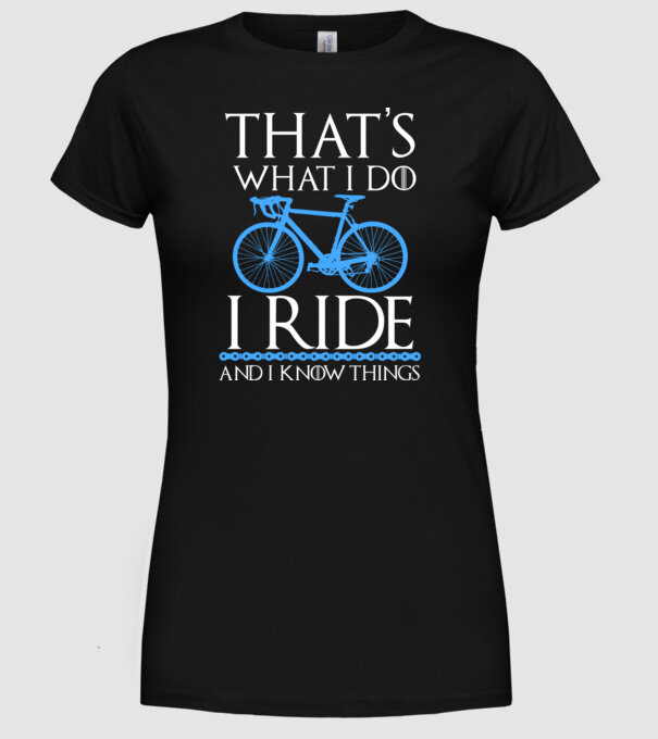 Thats what i do model negru pe tricou
