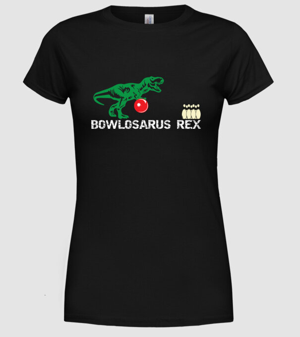 Trex model negru pe tricou