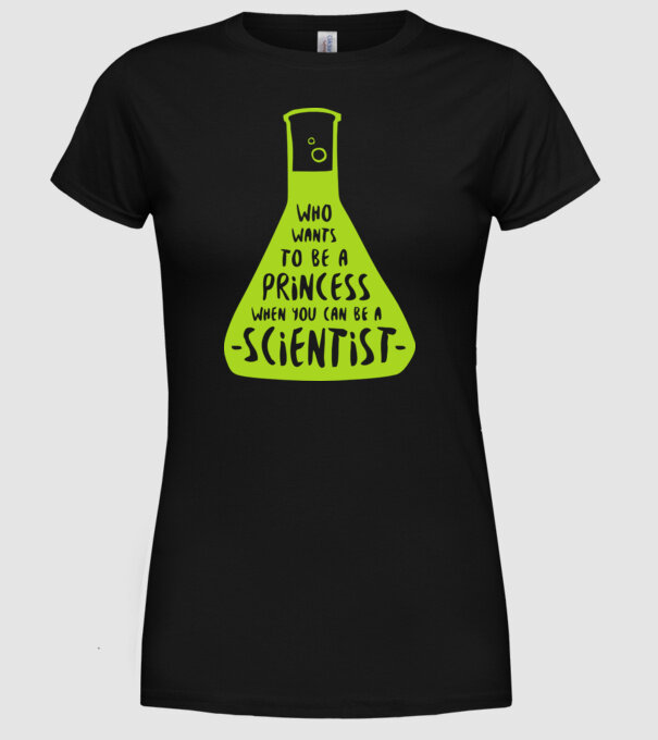 Poți fi un om de știință model negru pe tricou